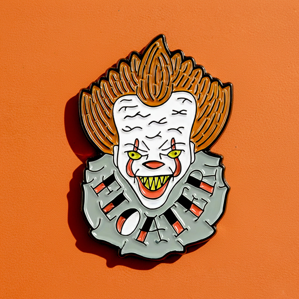 Pins Clown Pennywise "Grippe-sou" Horreur Vintage