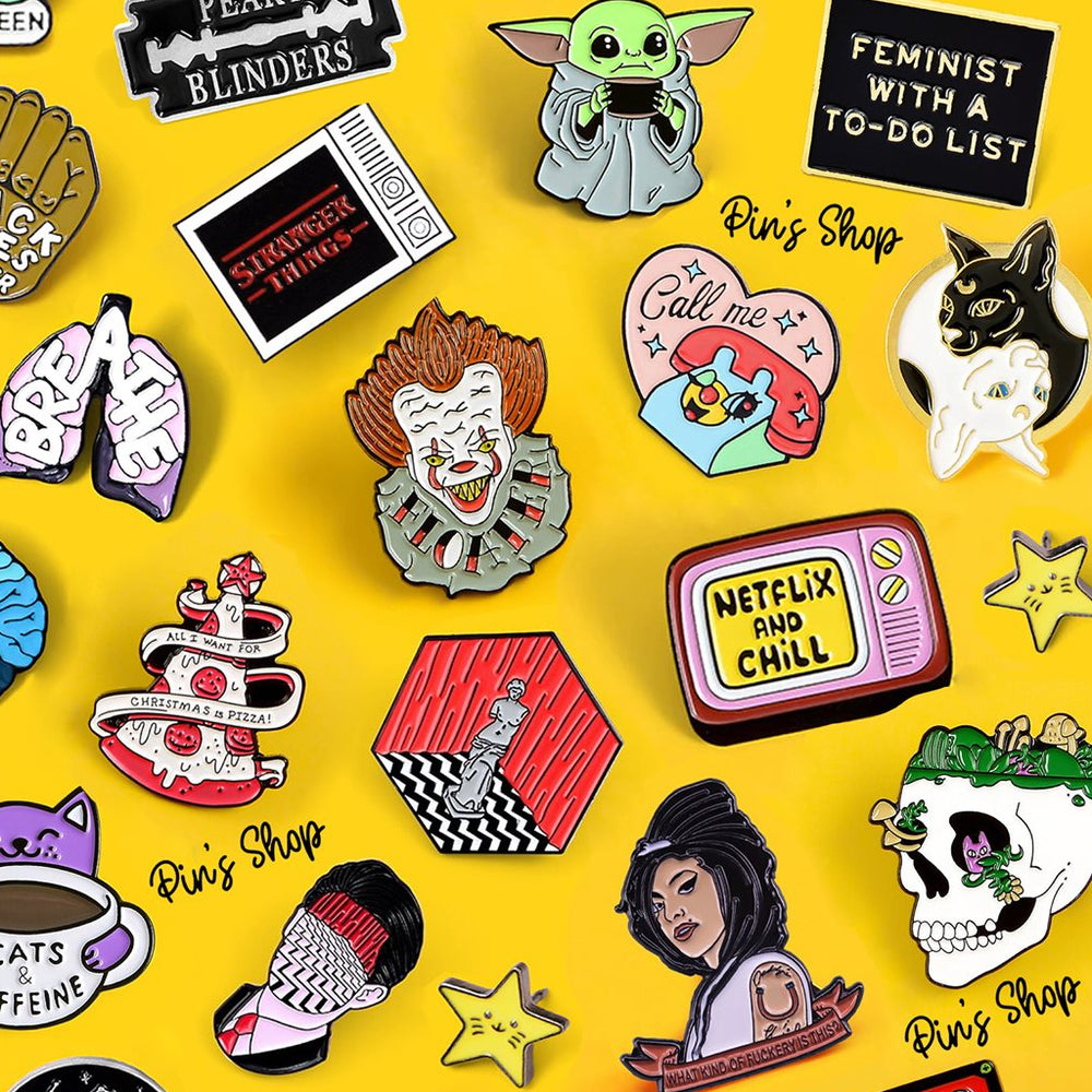 Pins Canards Horreur : Broches Mignonnes pour Fans de Frissons