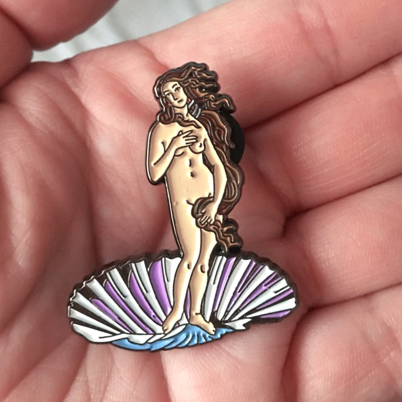 Pin's Original Venus Botticelli déesse grecque broche pin's art collection