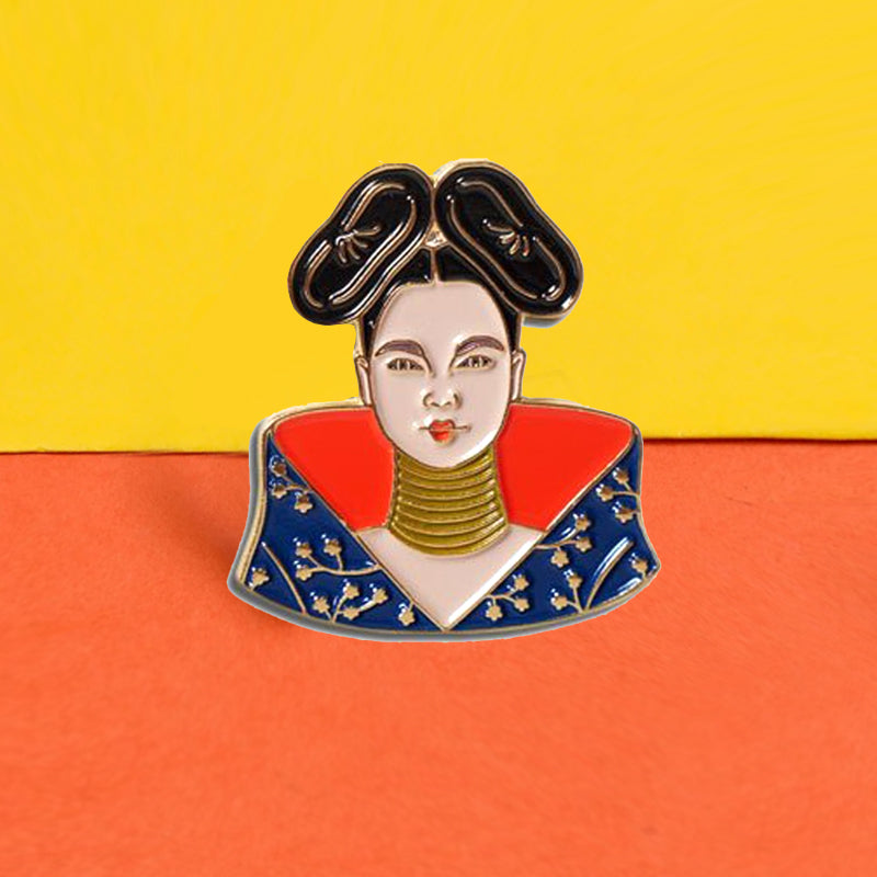 Pins Geisha Pins Original Tendance