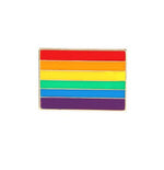 Pin's arc-en-ciel - L'Amour Gagne Toujours - Gay Pride LGBT Drapeau Insignes Gay