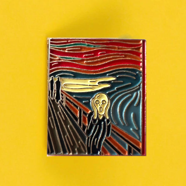 Pins Art Le Cri Edvard Munch et Autres Oeuvres d'Art au choix