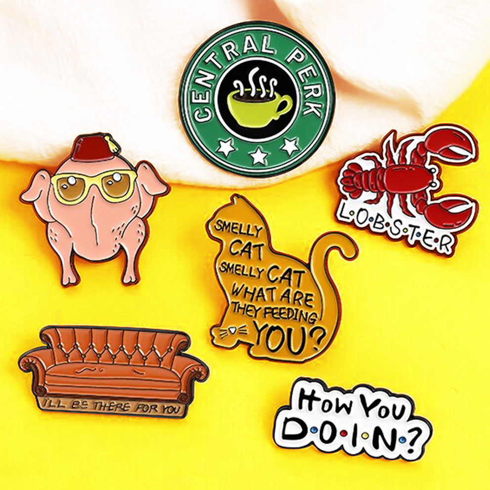 Pins Central Perk Café Fan Série 90s - à offrir à vos best friends !