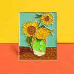 Pins Tournesol - Peinture Les Tournesols Van Gogh
