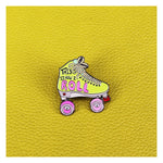Pins Vintage Années 80-90 - Pin's original Rollers Patins à Roulettes - Pin's 80s Mode