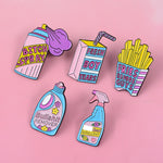 Collection de Pin's Féministes - Pins Message - Girl Power !