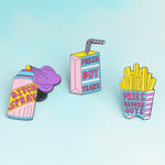Collection de Pin's Féministes - Pins Message - Girl Power !