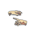 Pins Art Inspiration Tableau avec Mains qui se touchent - Renaissance