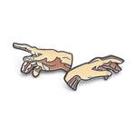 Pins Art Inspiration Tableau avec Mains qui se touchent - Renaissance