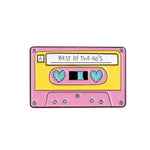 Pins Vintage années 80 - Pins Cassette audio reto 80'S