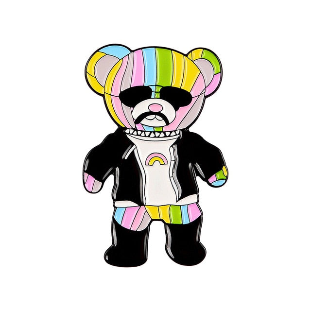 Pin's arc-en-ciel - L'Amour Gagne Toujours - Gay Pride LGBT Drapeau Insignes Gay