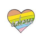 Pin's arc-en-ciel - L'Amour Gagne Toujours - Gay Pride LGBT Drapeau Insignes Gay