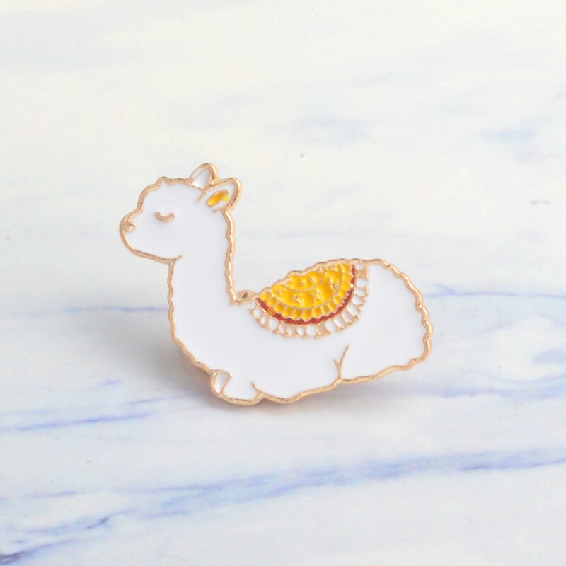 Pins bébé Lama - Pins bébé Alpaga trop mignon - Pins kawai esprit Cartoon