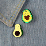 Pins Avocat original - Pins Mignon avocat et son noyau -Broche tendance