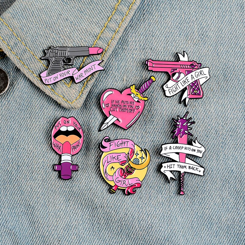 Pins Girl Power - Insigne Pin's Féministe