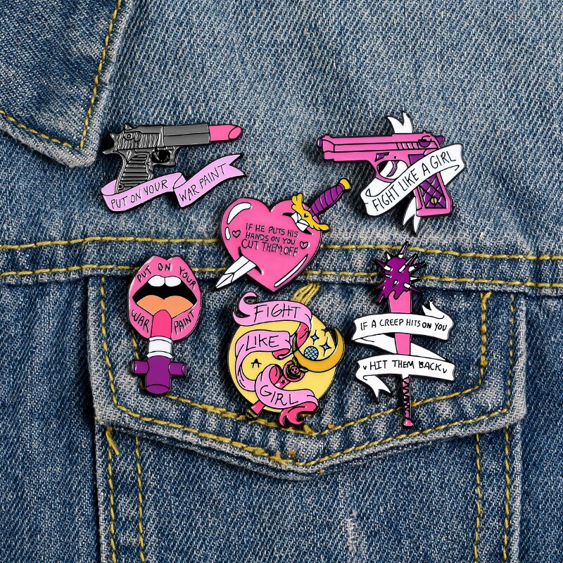 Pins Girl Power - Insigne Pin's Féministe
