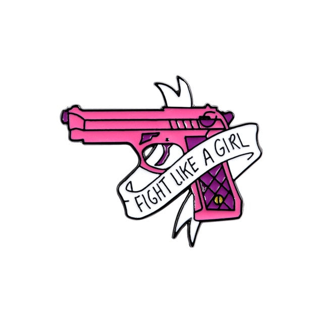 Pins Girl Power - Insigne Pin's Féministe