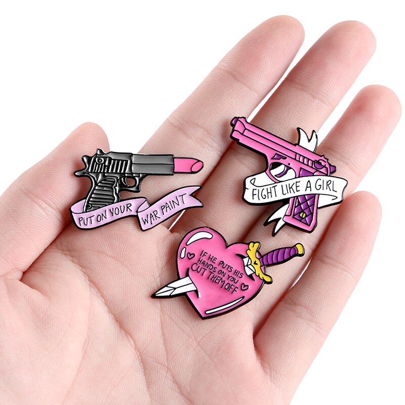 Pins Girl Power - Insigne Pin's Féministe