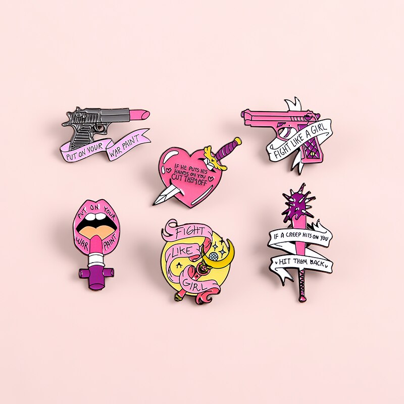 Pins Girl Power - Insigne Pin's Féministe
