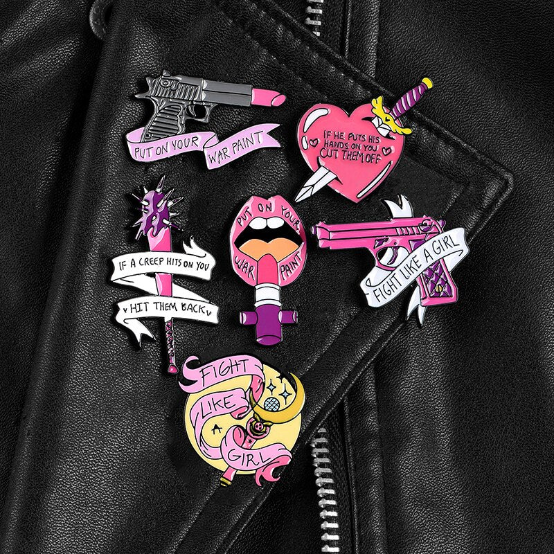 Pins Girl Power - Insigne Pin's Féministe