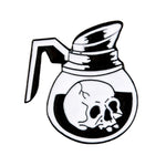Pins Tête De Mort - Pins Original Cartoon - Pins pas cher Tendance Crâne Et Cristaux