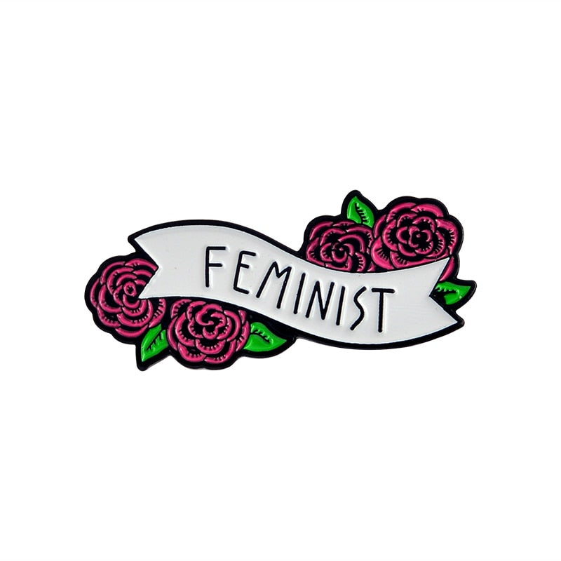Pin's Féministe, Insigne féministe
