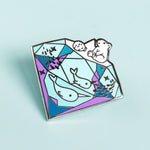 Pins Ours polaire sur Iceberg - Pins pour l'Ecologie, l'environnement et contre le réchauffement climatique