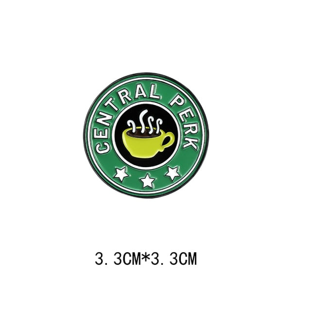Pins Central Perk Café Fan Série 90s - à offrir à vos best friends !