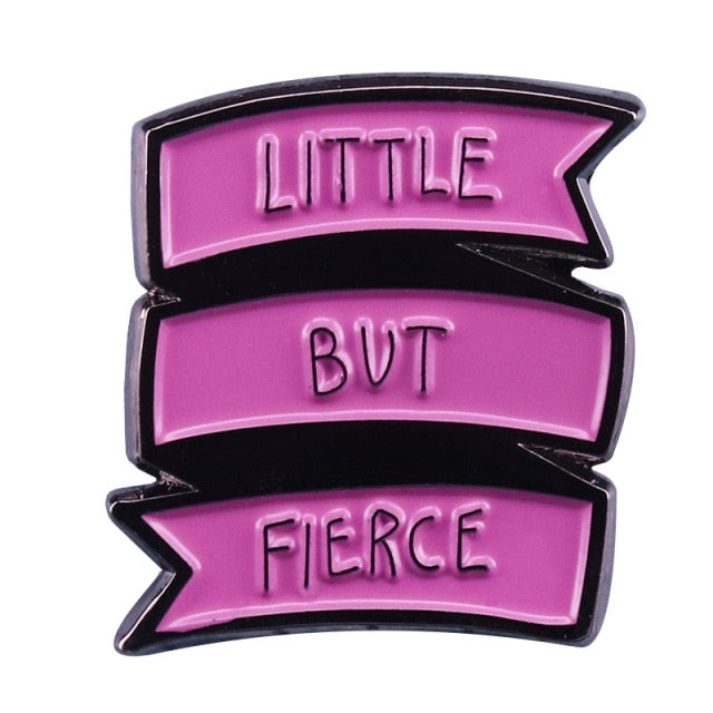 Pins Feministe et Original "Fight Like A Girl" Pins Feminisme Girl Power