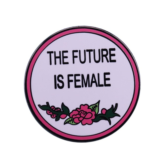 Pins Feministe et Original "Fight Like A Girl" Pins Feminisme Girl Power