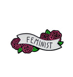 Pins Feministe et Original "Fight Like A Girl" Pins Feminisme Girl Power