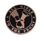 Pins Feministe et Original "Fight Like A Girl" Pins Feminisme Girl Power