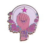 Pins Feministe et Original "Fight Like A Girl" Pins Feminisme Girl Power