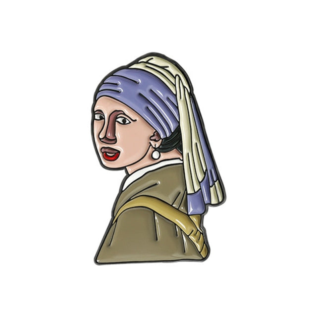 Pins Art Le Cri Edvard Munch et Autres Oeuvres d'Art au choix