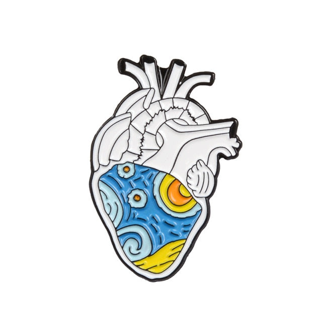 Pins Art Le Cri Edvard Munch et Autres Oeuvres d'Art au choix