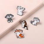 Pins Chiens Chiots Trop Mignons - Pins Badges Kawaii