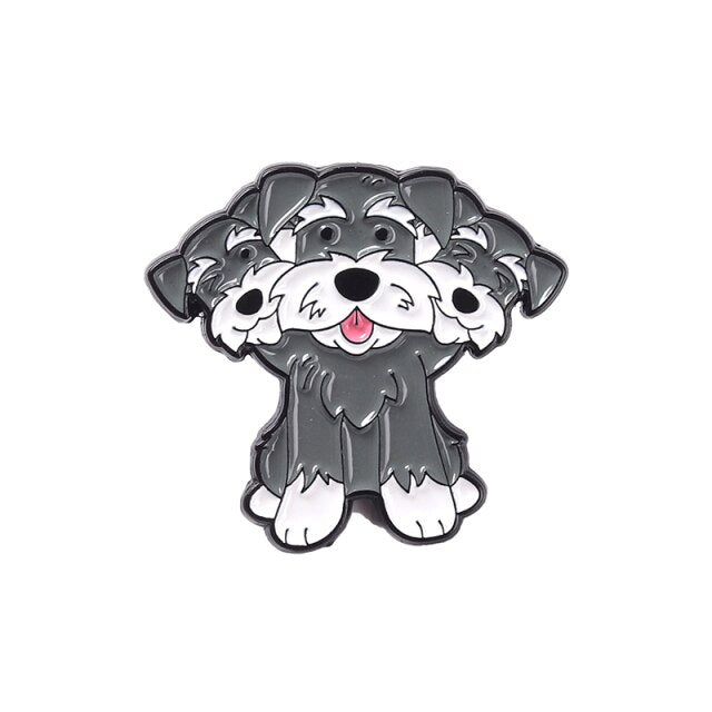 Pins Chiens Chiots Trop Mignons - Pins Badges Kawaii
