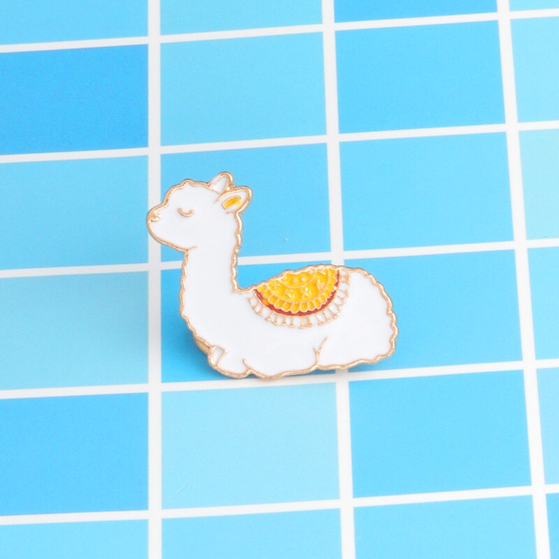 Pins bébé Lama - Pins bébé Alpaga trop mignon - Pins kawai esprit Cartoon