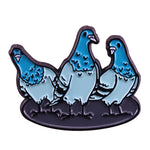 Pins Pigeon "Wild in the streets" Pins fun tendance et pas cher