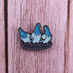 Pins Pigeon "Wild in the streets" Pins fun tendance et pas cher